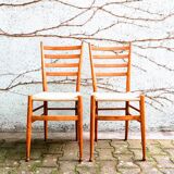 Spinetto rope chairs by Chiavari