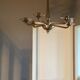 Blown glass chandelier