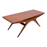 Coffee table - Model "Smilet" - teak - Johannes Andersen - CFC Silkeborg - 1960s