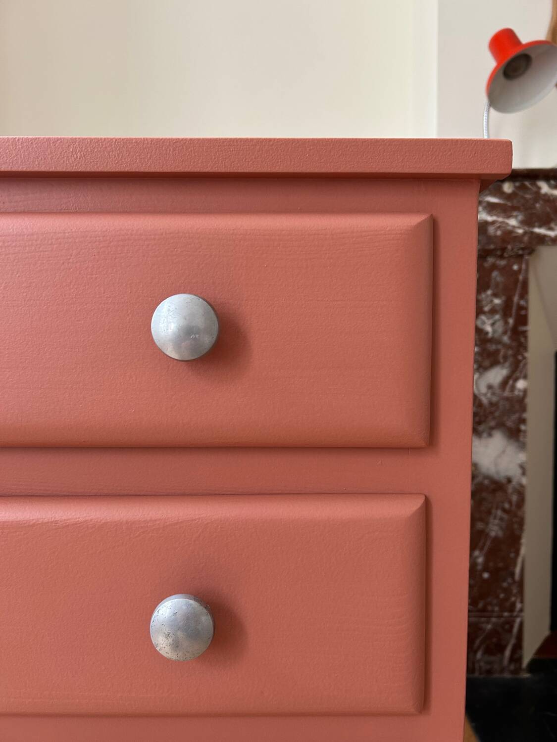 Colorful vintage dresser