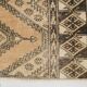 Tapis persan vintage noir crème 3 x 10, 76 x 303 cm SK 20938
