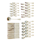 Christofle Malmaison 49-piece cutlery set for 12 people, excellent condition