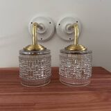 Pair of vintage wall sconces