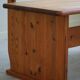 Modern Mid-Century Pine Bench, Made by a Swedish Cabinetmaker in the 1970s