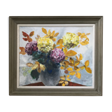 Country bouquet painting G.Dubois