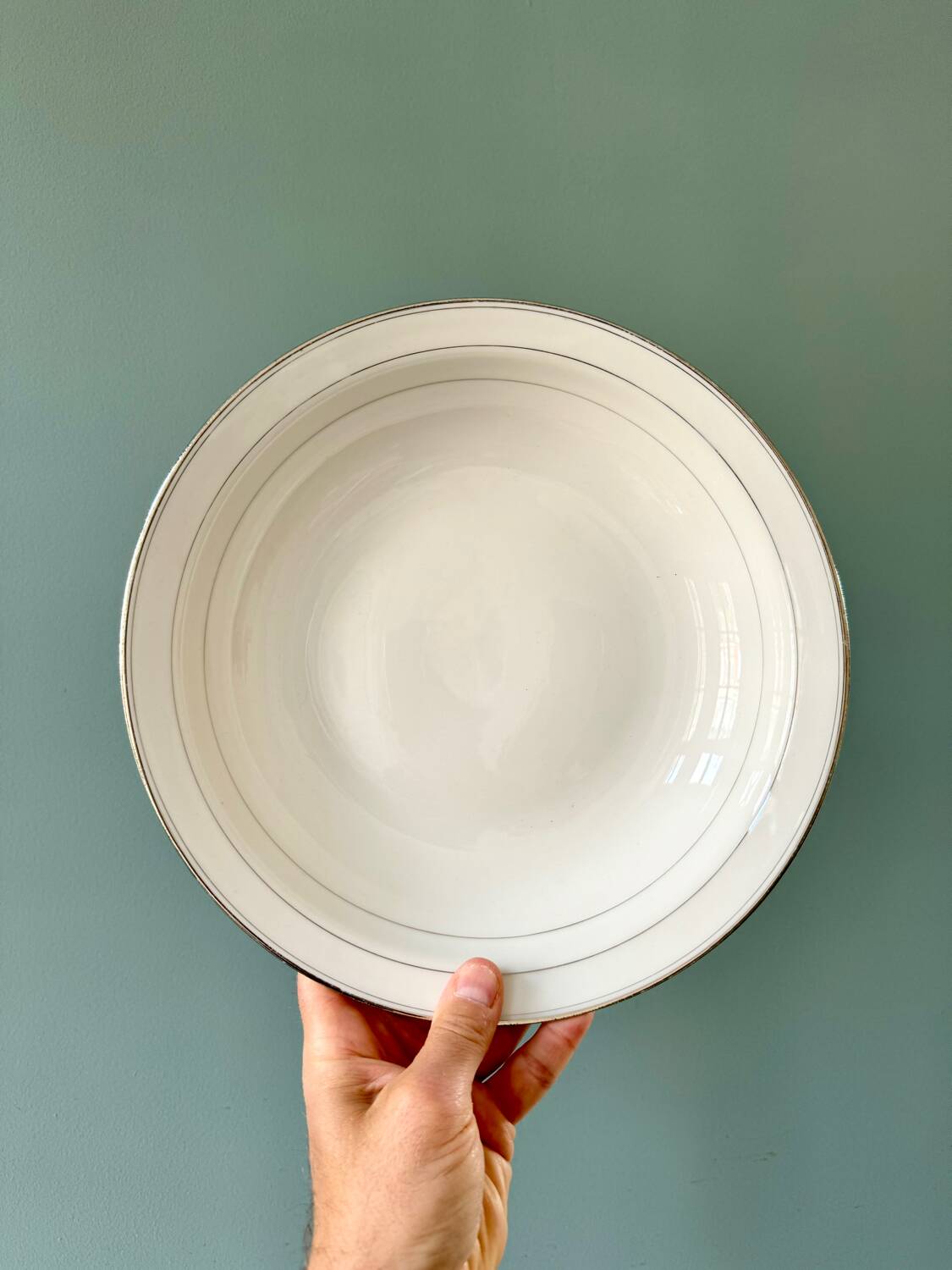 5 pieces of a 19th century Jules Vieillard porcelain service