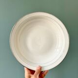5 pièces d’un service en porcelaine Jules Vieillard XIXème