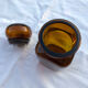 Vintage glass jar / spice jar