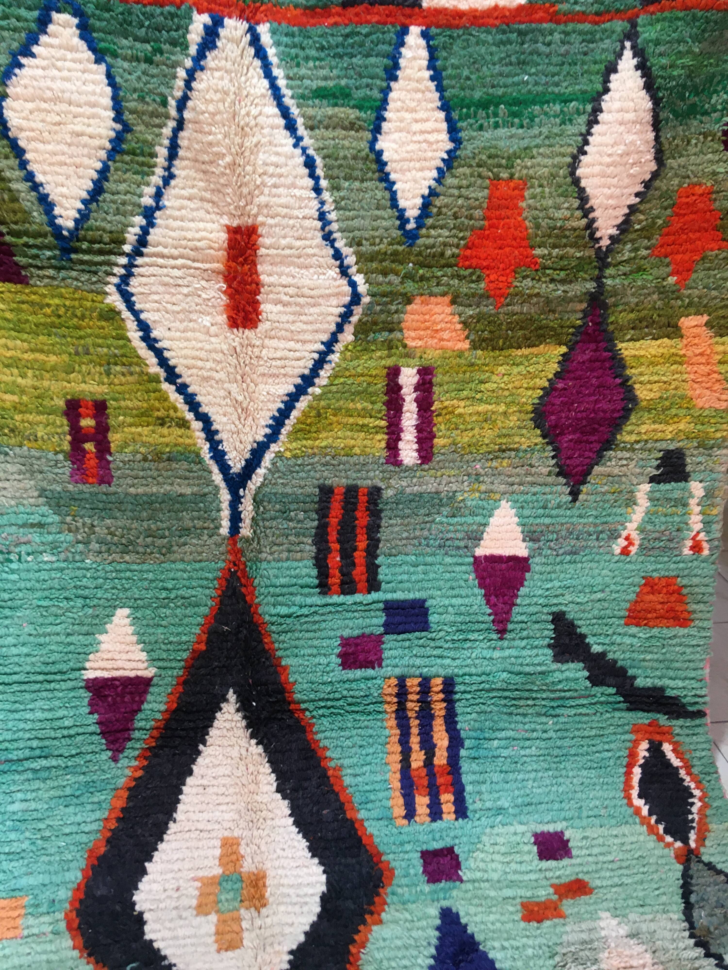 Tapis Boujaad Berbère Marocain 3m00 x 1m90