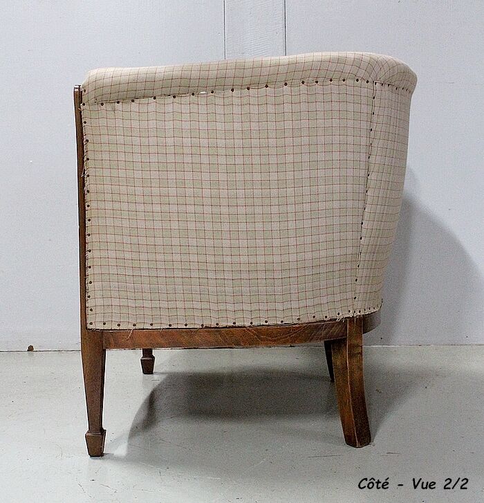 Mahogany armchair, Art Deco 1930