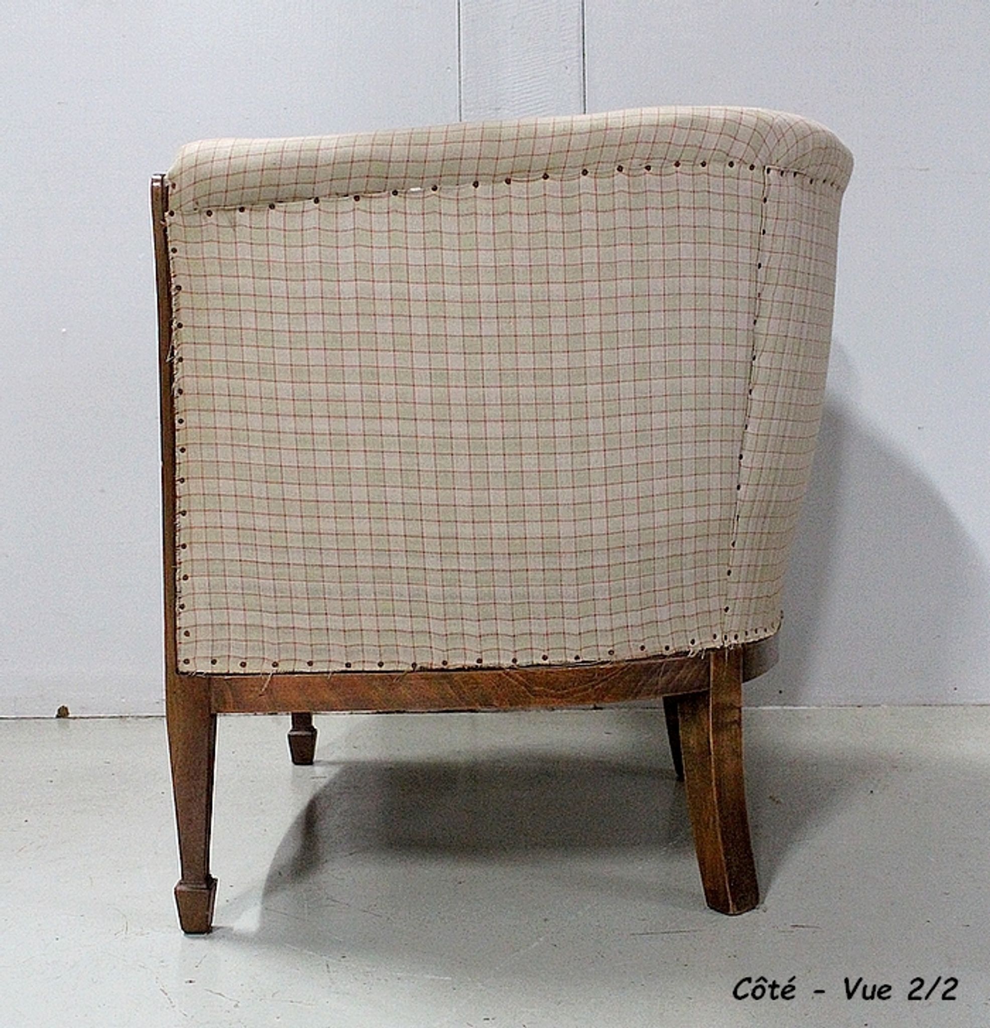Mahogany armchair, Art Deco 1930