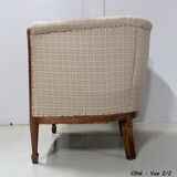Mahogany armchair, Art Deco 1930
