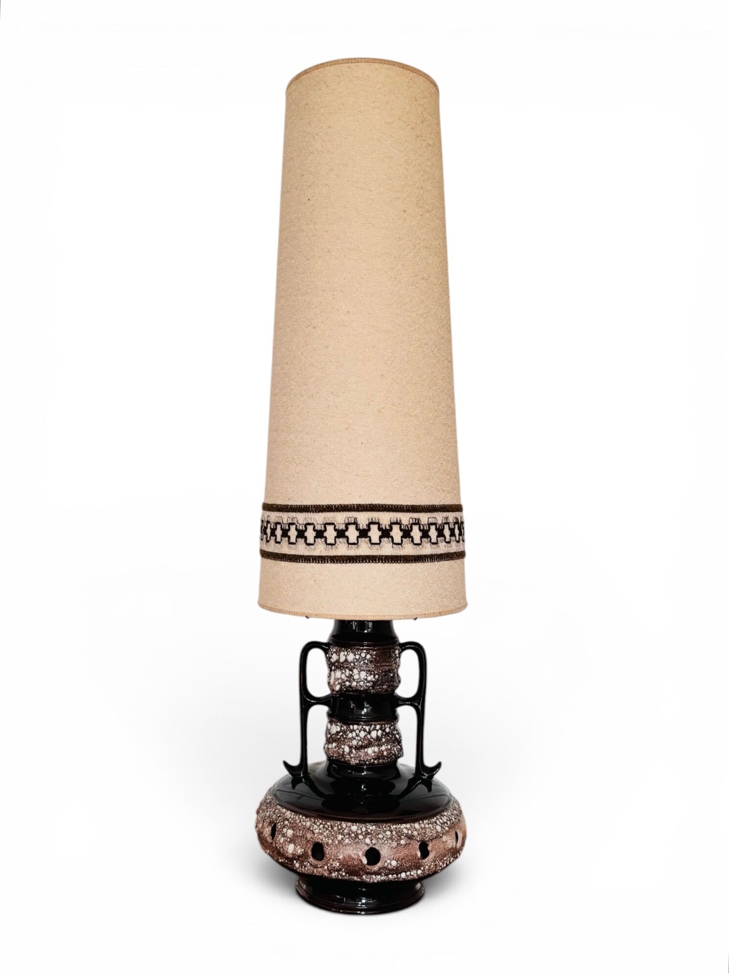 Large vintage Fat Lava floor lamp from the 70s.