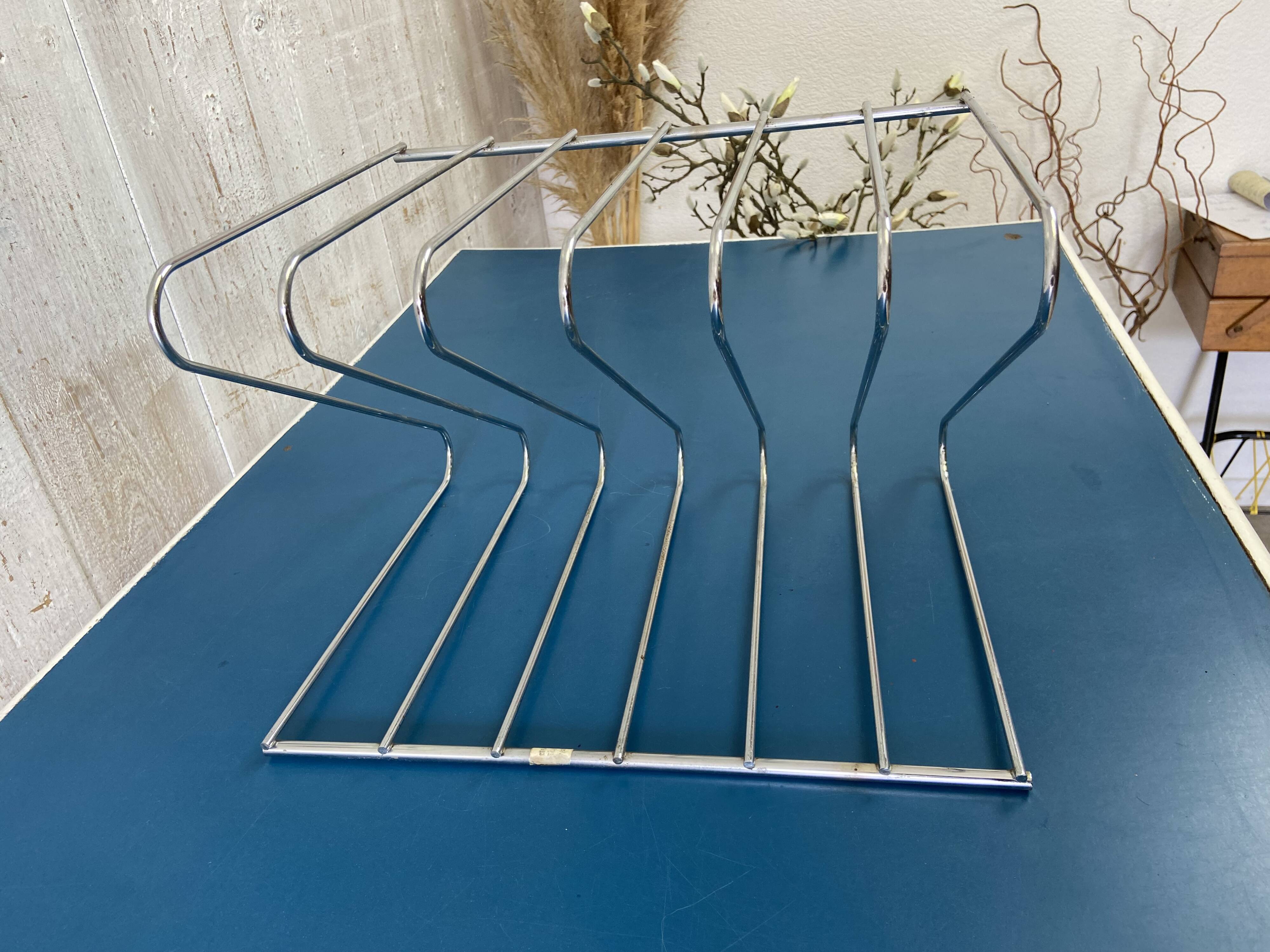 Vintage vinyl/magazine holder