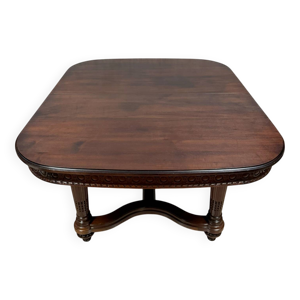 Table extensible en acajou - style