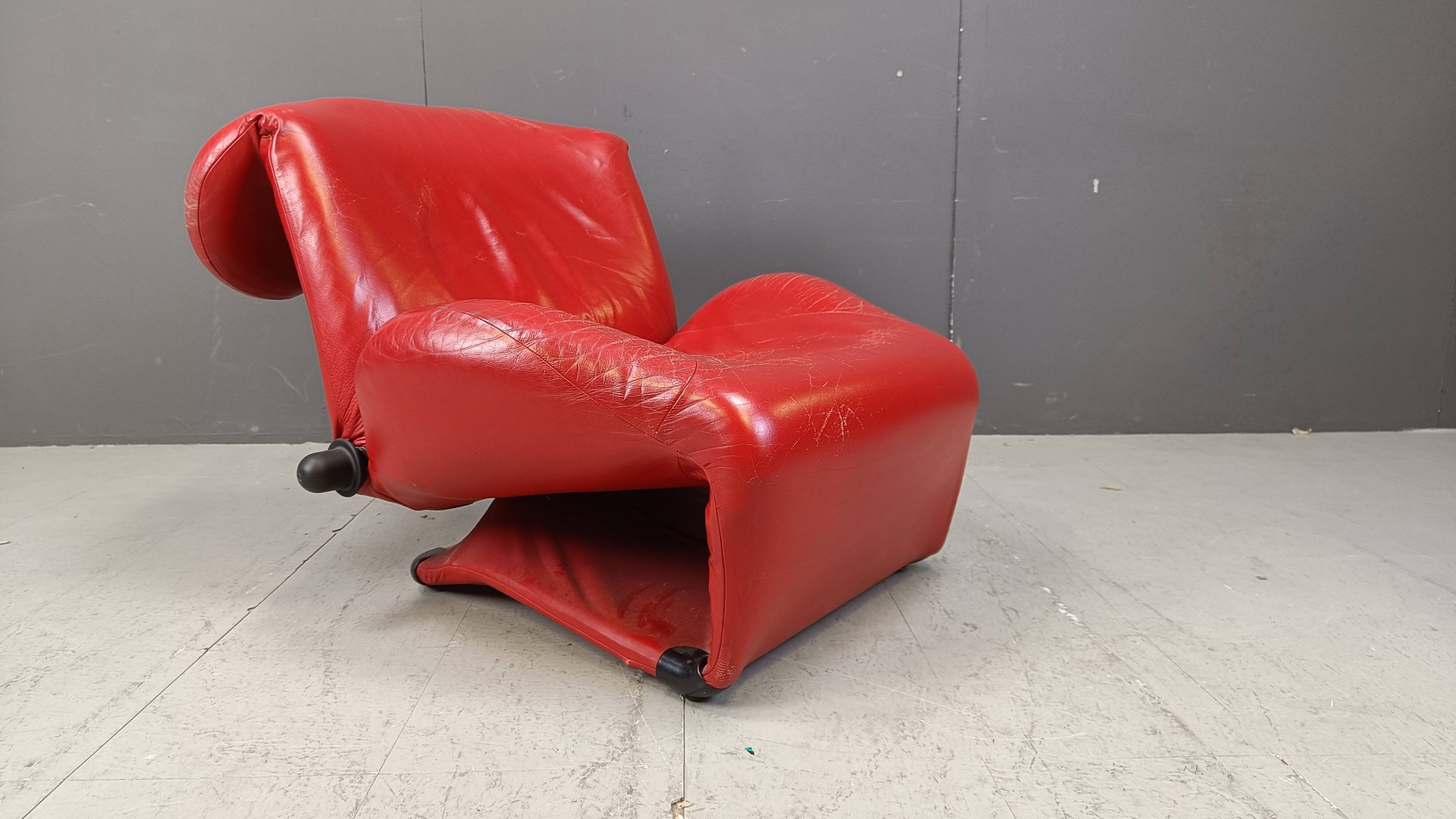 Wink easy chair designed by Toshiyuki Kita for Cassina, 1980s