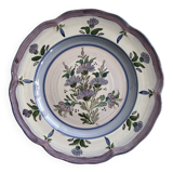 Hand painted plate.
