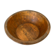 Fruit basket, solid wooden bowl