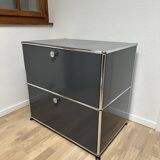USM Haller chest of drawers in Anthracite Grey