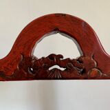Chinese lacquered basket