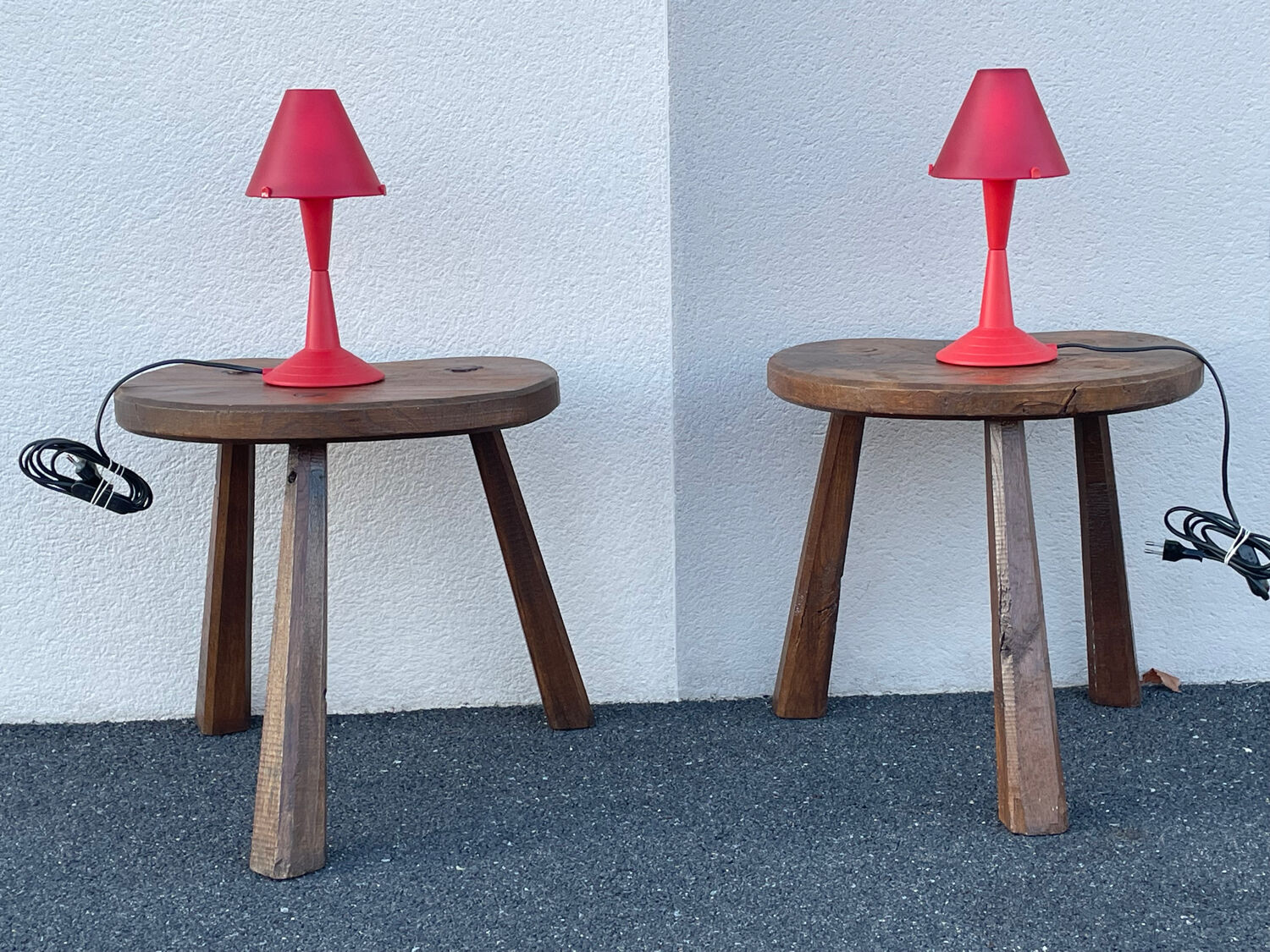 French brutalist tripod