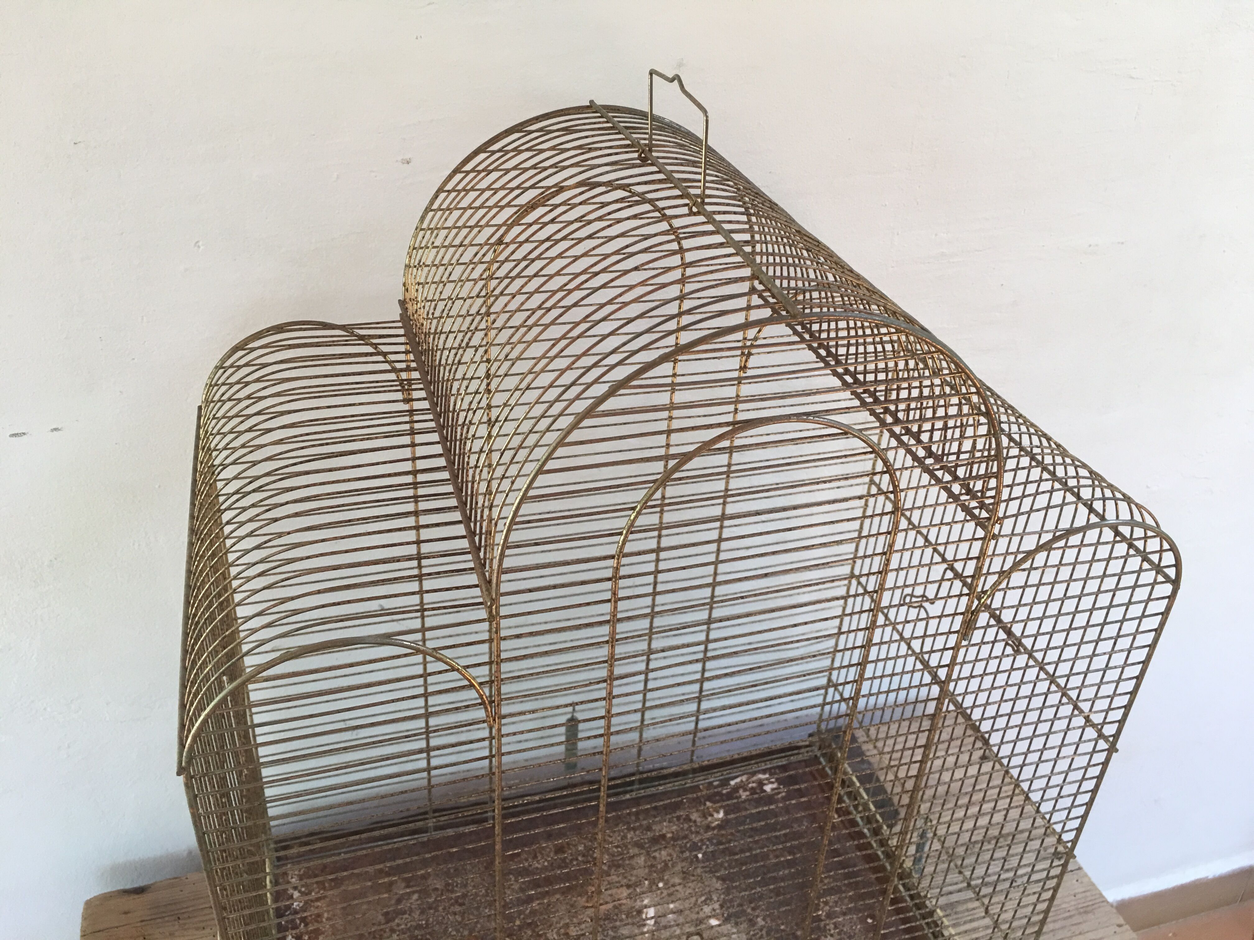 Cage à oiseau ancienne