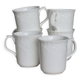 6 Royal Albert Old Country Roses Vintage Tea Cups