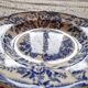 10 assiettes creuses, terre de fer, Italie