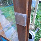 Louis Philippe blond walnut bookcase