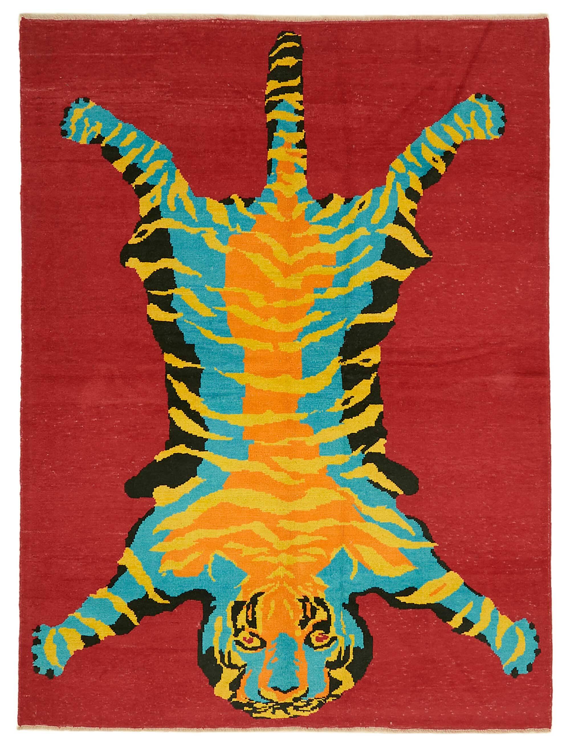 Turkish Handknotted Wool Tiger Rug  228 cm x 305 cm