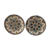 Set of 2 round dishes from Morocco Fez / 2