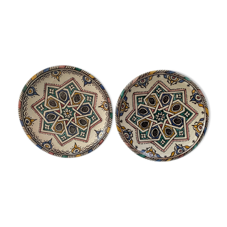 Set of 2 round dishes from Morocco Fez / 2