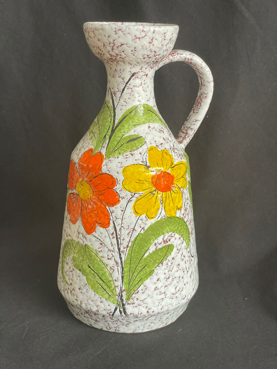 Vintage vase flowers Italy