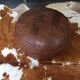 Pouf en cuir patchwork