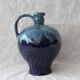 Blue pitcher ceramic vase cab ceramic art of Bordeaux