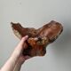 Handcrafted wooden bowl country decoration key tray