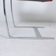 Red modernist BRNO armchair attributed to Ludwig Mies van der Rohe - Knoll International