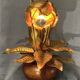 Lampe annees 50/60 fleur