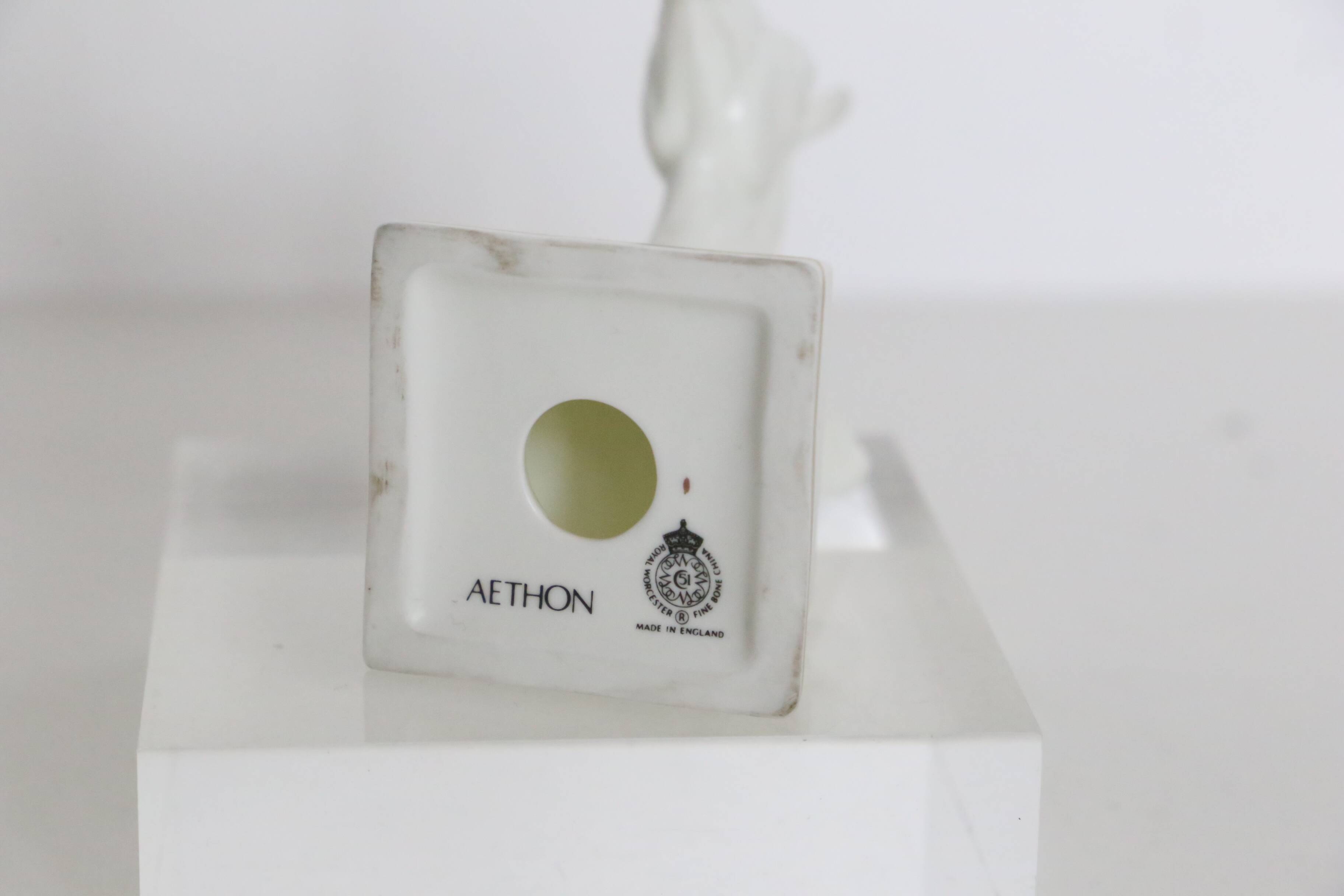 Atheon horse head figurine, Royal Worcester, porcelain