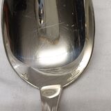 Spoon and fork to serve in silver metal of christofle model "spatours"