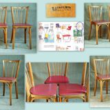 3 chairs bistro Baumann no.53