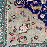 Tapis vintage persan de Tabriz fait main 300x395 cm
