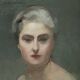 Lucien-Victor Guirand de Scévola (1871-1950) Portrait of his wife, oil on canvas signed