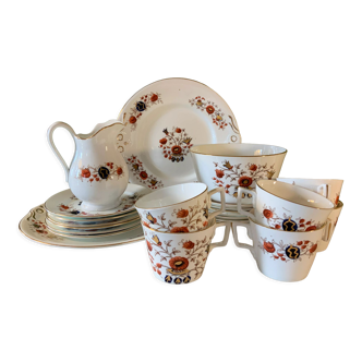 Porcelain tea set victorian era