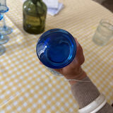Blue carafe