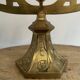Paire de candélabres en bronze doré d'époque ART DECO
