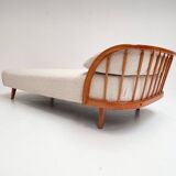 Lit de repos rembourré par Adolf Wrengler, années 1950