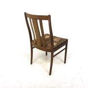 Set of 4 Scandinavian chairs in rosewood, Sweden, 1960.