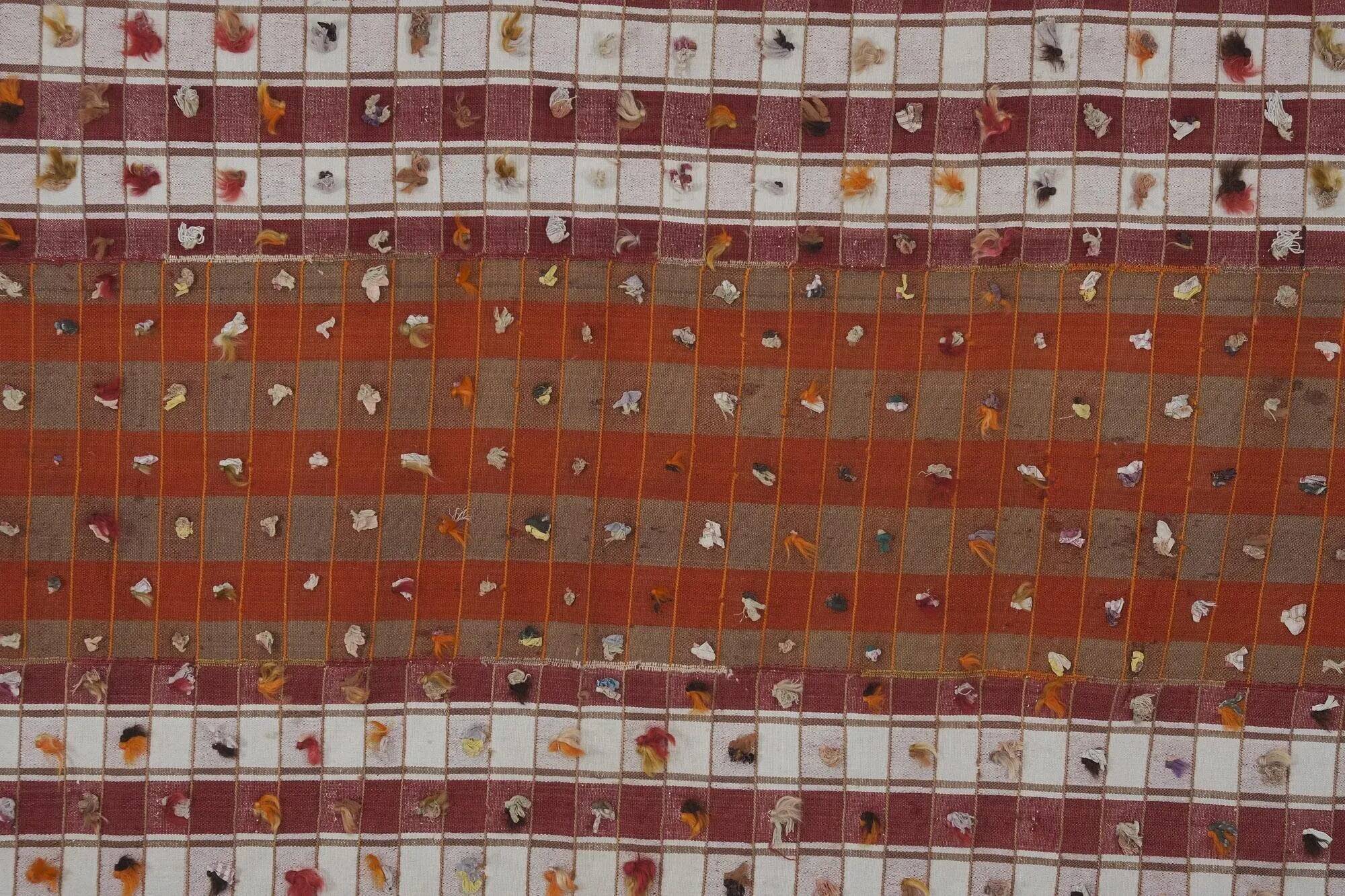 Vintage Turkish hallway rug 150x410 cm