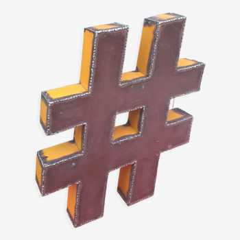 Metal hashtag